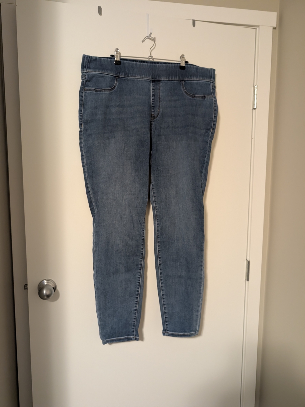 Lane Bryant Medium Blue Stretch Jeggings